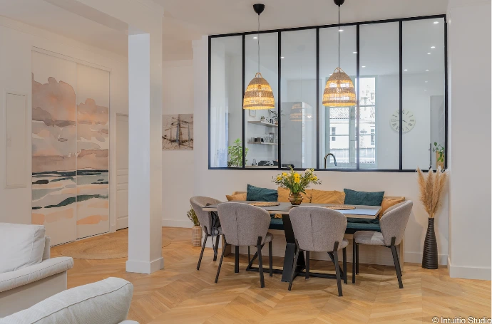 Appartement rénové rue Judaïque, quartier Gambetta à Bordeaux